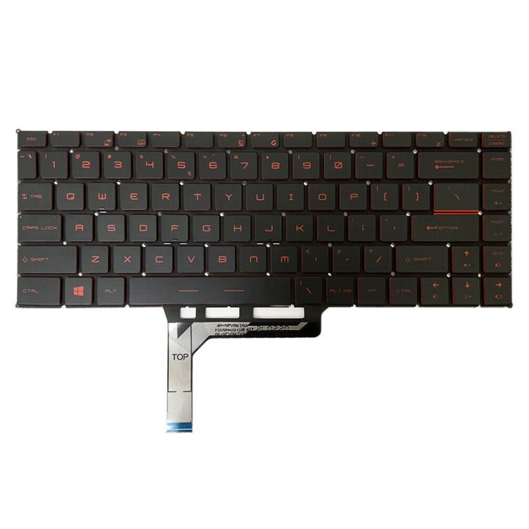 US Version Laptop Keyboard with Backlight for MSI GS65 / GS65VR / MS-16Q2 / Stealth 8SE /8SF / 8SG /Thin 8RE / Thin 8RF