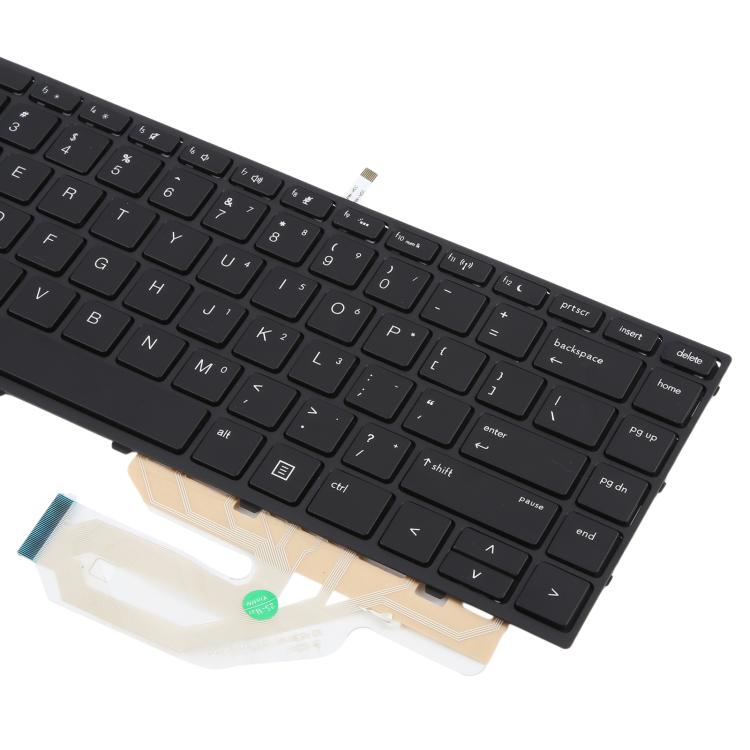 For HP Probook 430 G5 440 G5 445 G5 640 G4 640 G5 L01071-001 L00735-001 US Version Keyboard with Backlight  - Black
