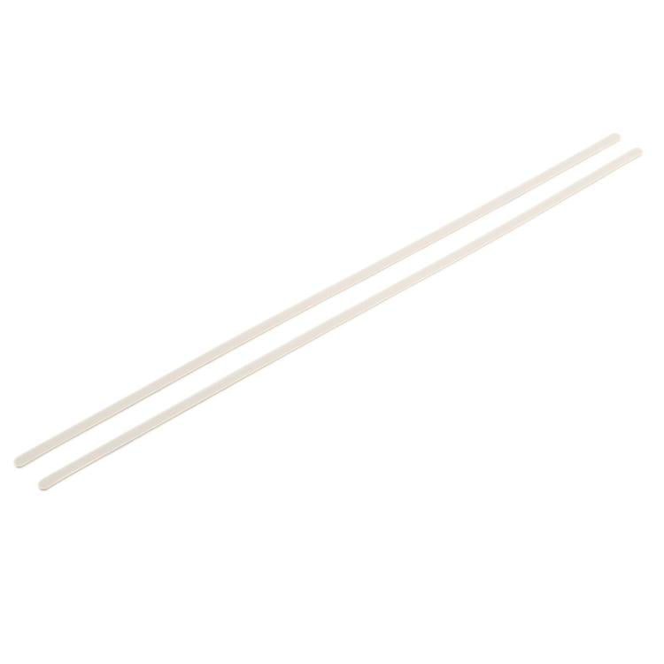 For Microsoft Surface Book 1 / 2 / 3 13.5 inch Anti-slip Rubber Strip Set  - Silver