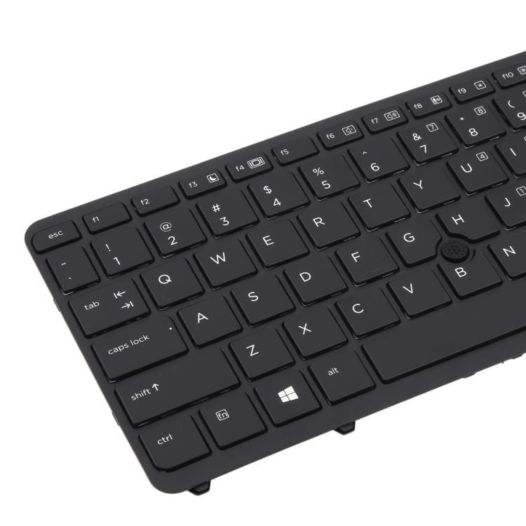 For HP EliteBook 840 G1 / 850 G1 US Version Keyboard with Backlight and Pointing  - Black