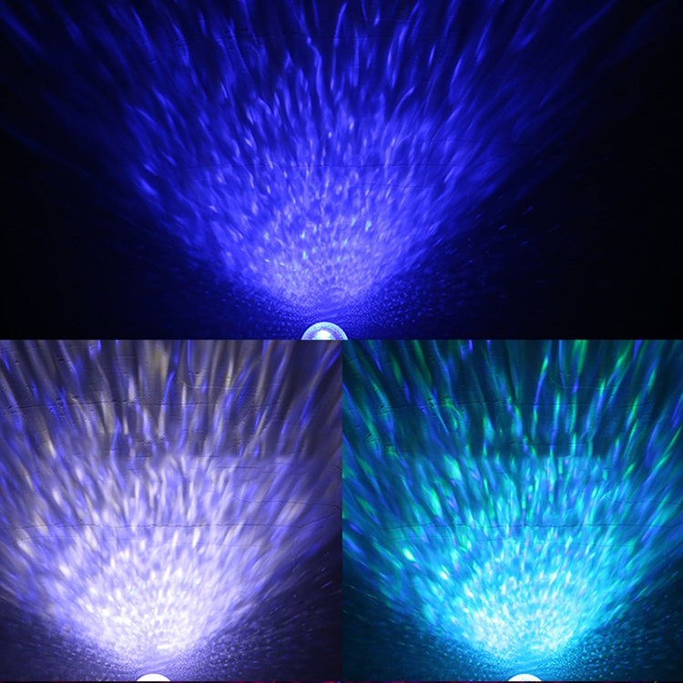 8W USB Charging Music Starry Sky Water Texture Light Atmosphere Lamp with Remote Control