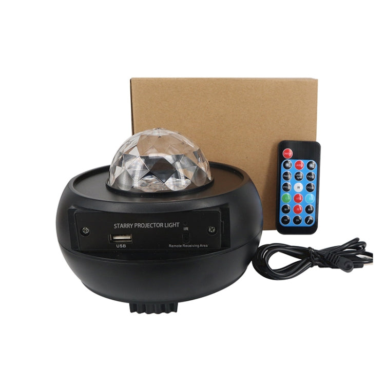 10W Bluetooth Music Starry Sky Projection Night Light with Remote Control