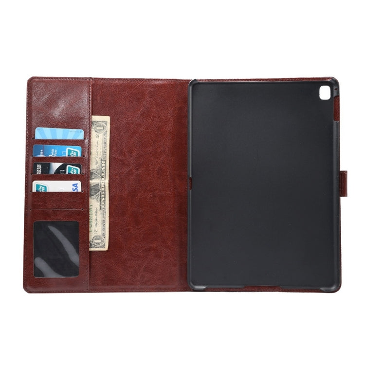 Denim Cloth Texture Horizontal Flip Leather Case with Sleep / Wake-up Function & Holder & Card Slots & Wallet for iPad Pro 9.7 inch(Dark Blue)