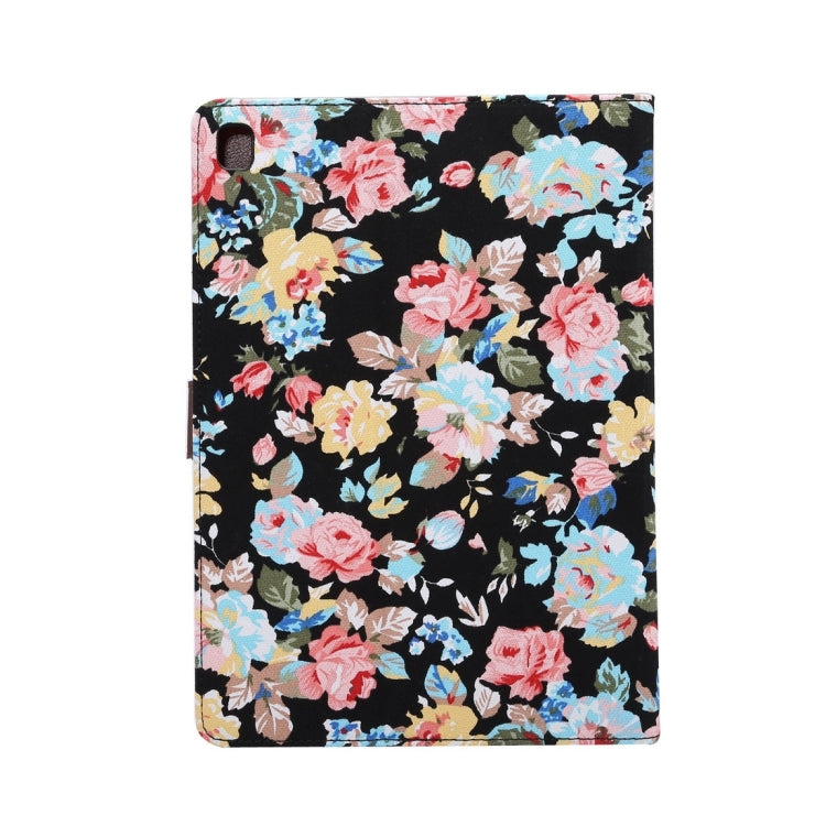 Flowers Cloth Pattern Horizontal Flip Leather Case with Sleep / Wake-up Function & Holder & Card Slots & Wallet for iPad Pro 9.7 inch