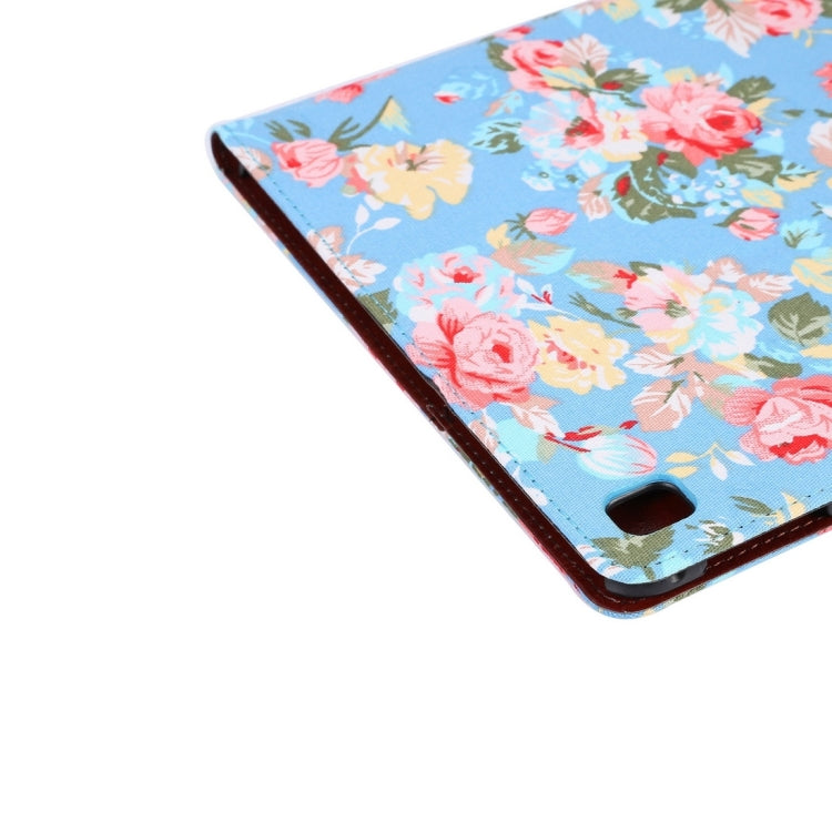 Flowers Cloth Pattern Horizontal Flip Leather Case with Sleep / Wake-up Function & Holder & Card Slots & Wallet for iPad Pro 9.7 inch