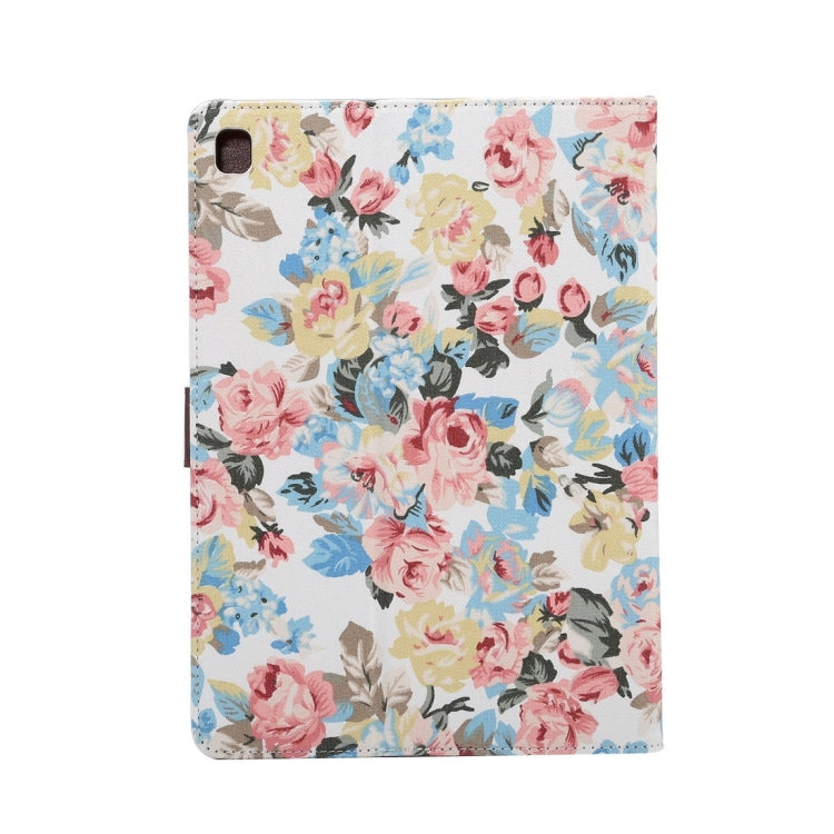 Flowers Cloth Pattern Horizontal Flip Leather Case with Sleep / Wake-up Function & Holder & Card Slots & Wallet for iPad Pro 9.7 inch