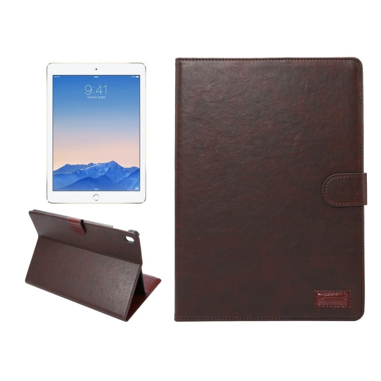 Crazy Horse Texture Horizontal Flip Leather Case with Sleep / Wake-up Function & Holder & Card Slots & Wallet for iPad Pro 9.7 inch