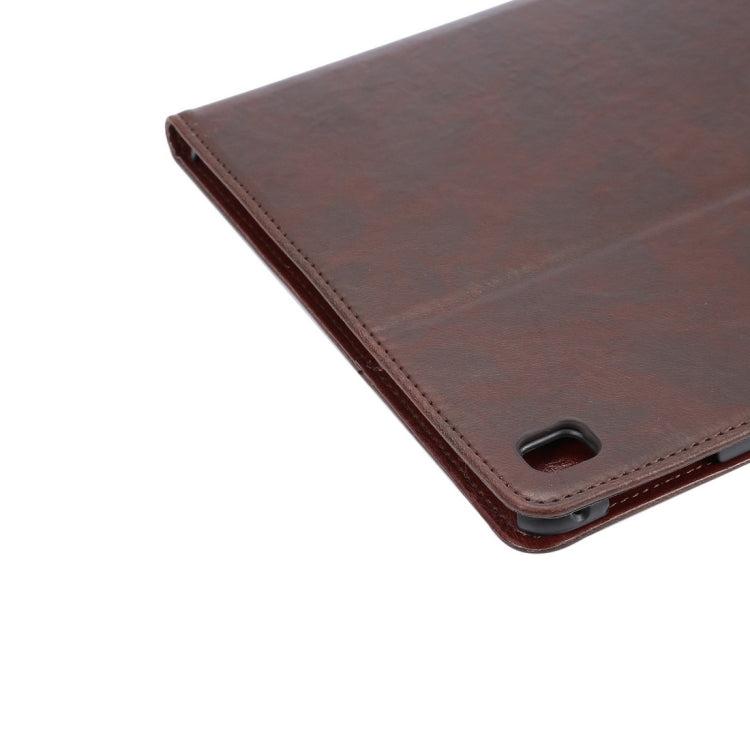 Crazy Horse Texture Horizontal Flip Leather Case with Sleep / Wake-up Function & Holder & Card Slots & Wallet for iPad Pro 9.7 inch