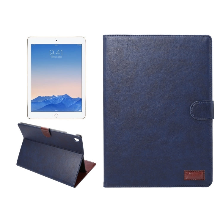 Crazy Horse Texture Horizontal Flip Leather Case with Sleep / Wake-up Function & Holder & Card Slots & Wallet for iPad Pro 9.7 inch