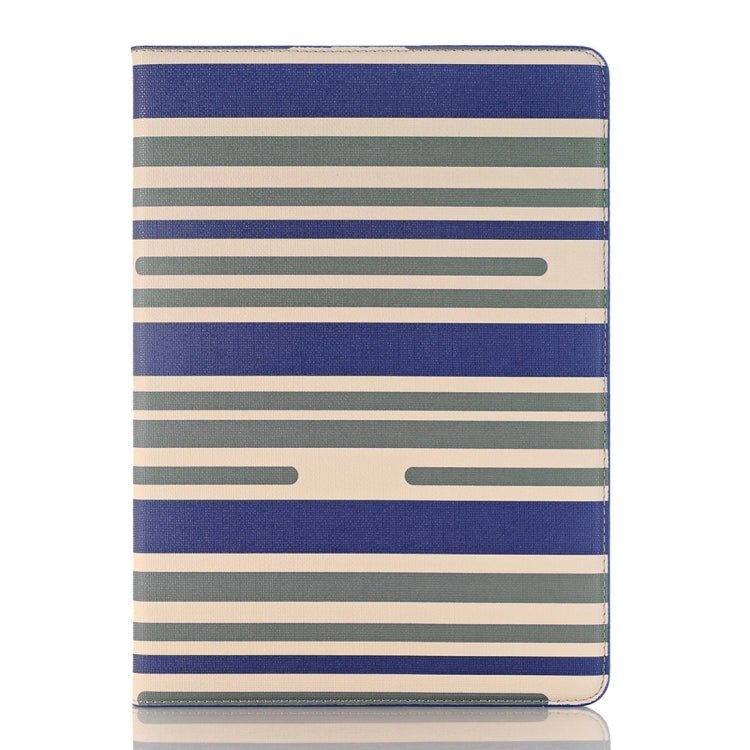 For iPad Pro 9.7 inch Color Matching Texture Horizontal Flip Leather Case with Card Slots & Holder & Wallet