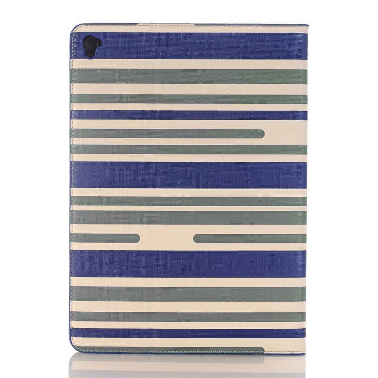 For iPad Pro 9.7 inch Color Matching Texture Horizontal Flip Leather Case with Card Slots & Holder & Wallet