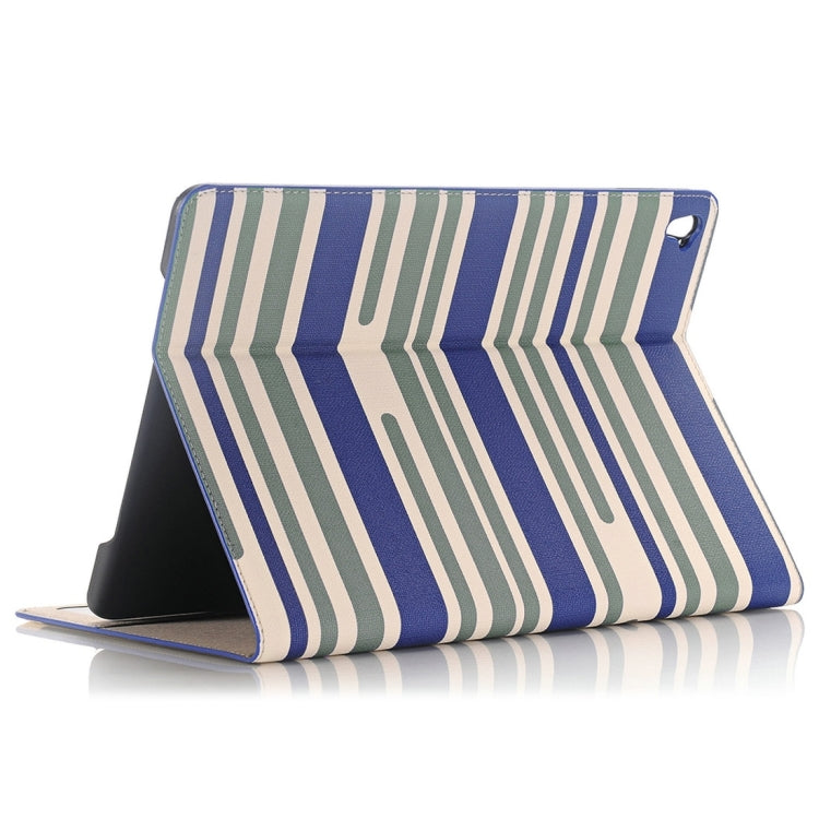 For iPad Pro 9.7 inch Color Matching Texture Horizontal Flip Leather Case with Card Slots & Holder & Wallet