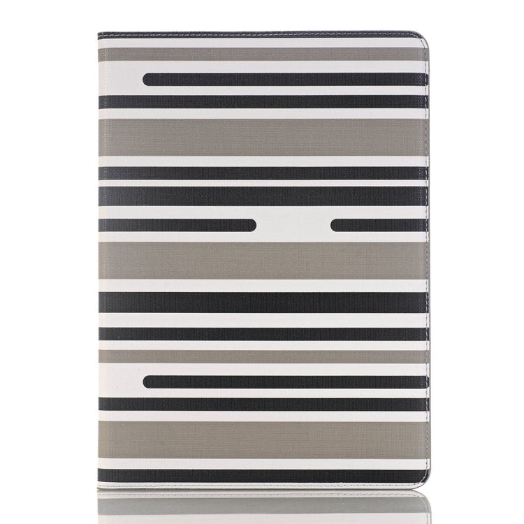 For iPad Pro 9.7 inch Color Matching Texture Horizontal Flip Leather Case with Card Slots & Holder & Wallet