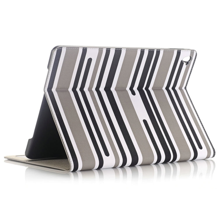 For iPad Pro 9.7 inch Color Matching Texture Horizontal Flip Leather Case with Card Slots & Holder & Wallet