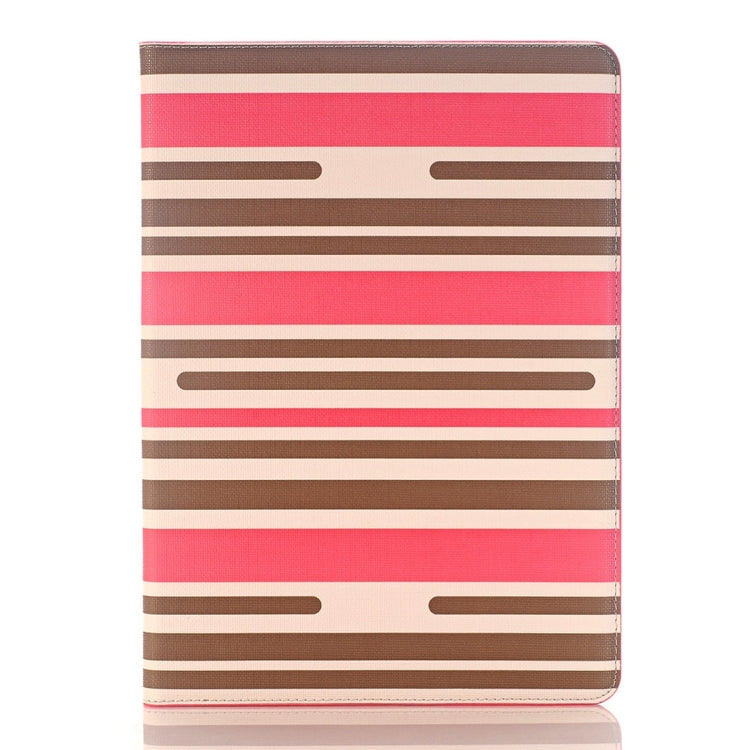For iPad Pro 9.7 inch Color Matching Texture Horizontal Flip Leather Case with Card Slots & Holder & Wallet
