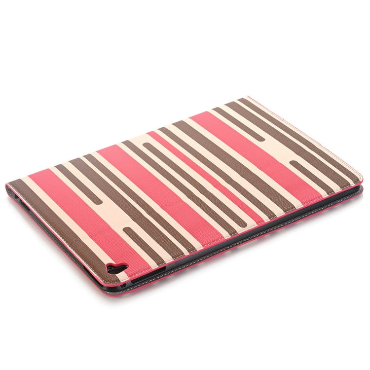For iPad Pro 9.7 inch Color Matching Texture Horizontal Flip Leather Case with Card Slots & Holder & Wallet