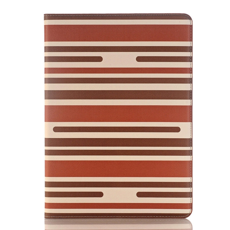 For iPad Pro 9.7 inch Color Matching Texture Horizontal Flip Leather Case with Card Slots & Holder & Wallet