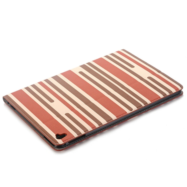 For iPad Pro 9.7 inch Color Matching Texture Horizontal Flip Leather Case with Card Slots & Holder & Wallet