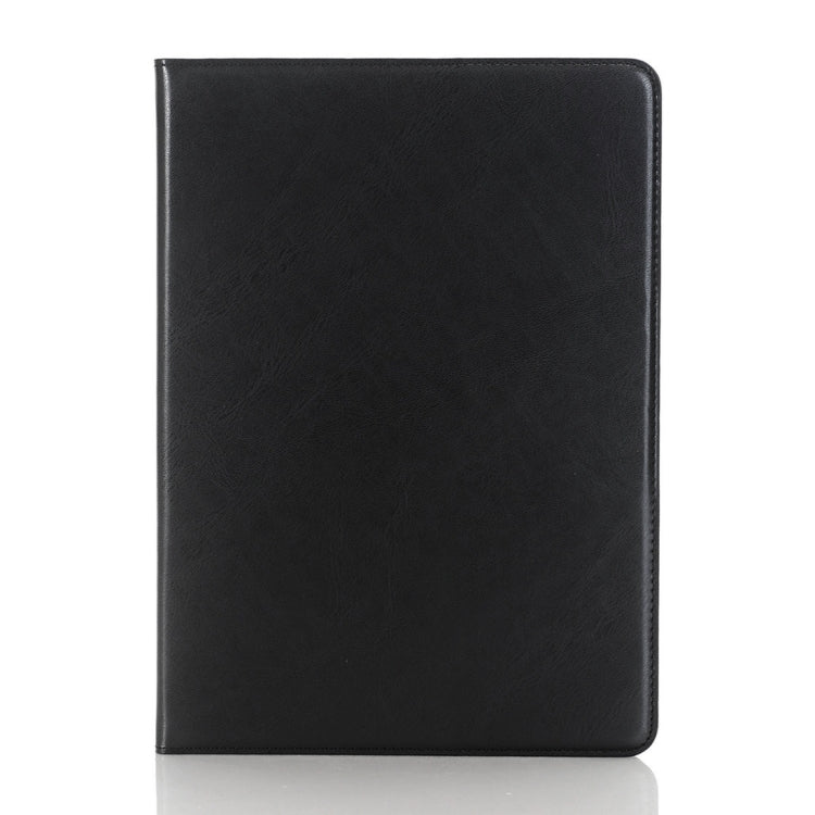 For iPad Pro 9.7 inch Crazy Horse Texture Horizontal Flip Solid Color Leather Case with Holder & Card Slots & Wallet