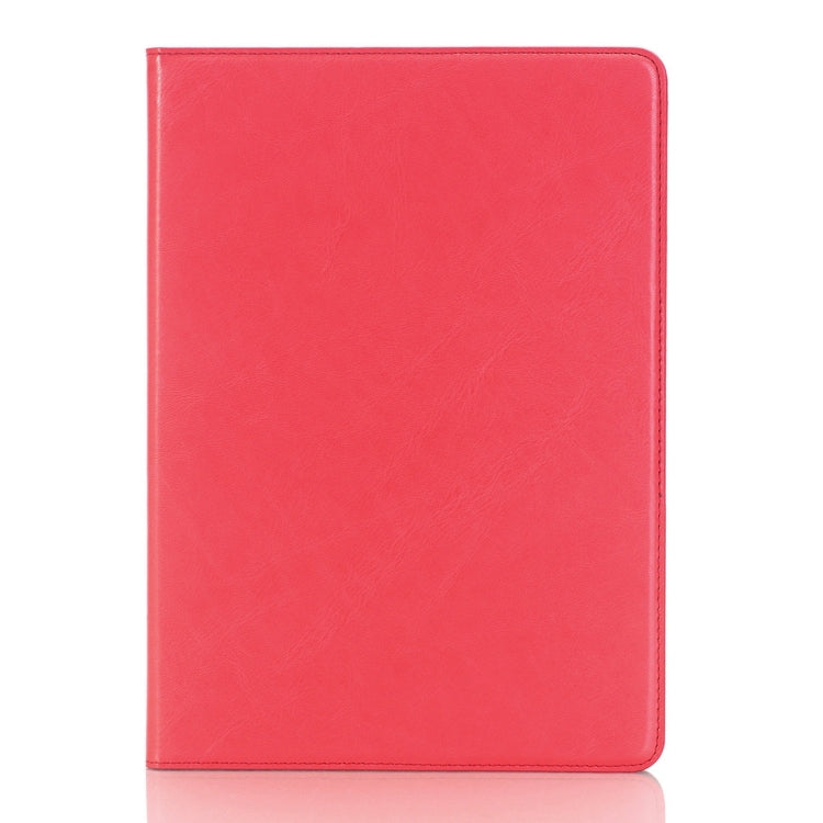 For iPad Pro 9.7 inch Crazy Horse Texture Horizontal Flip Solid Color Leather Case with Holder & Card Slots & Wallet