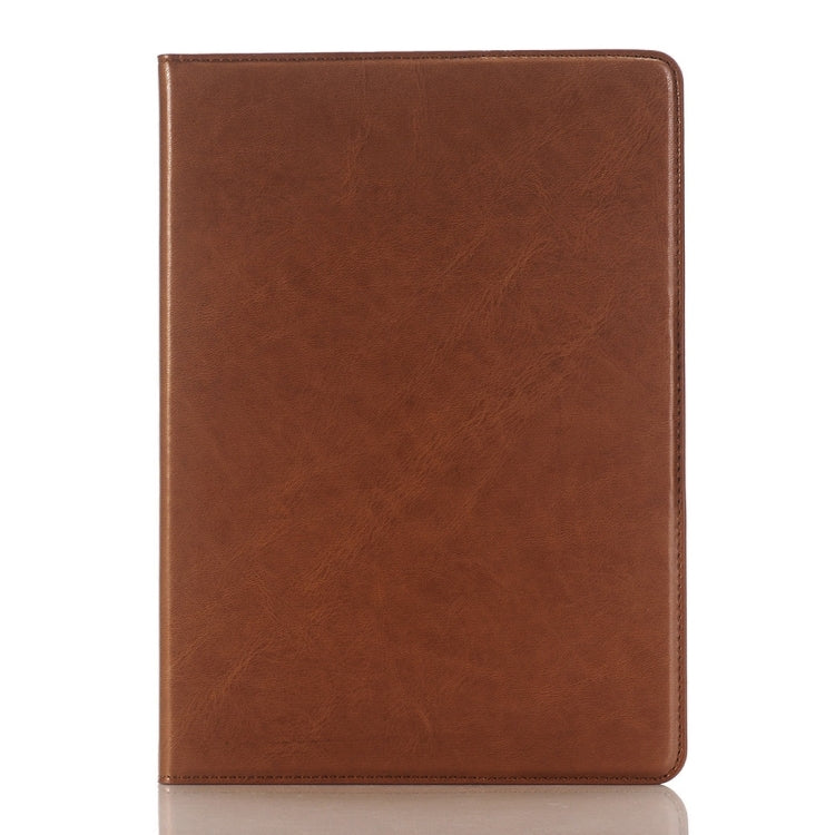 For iPad Pro 9.7 inch Crazy Horse Texture Horizontal Flip Solid Color Leather Case with Holder & Card Slots & Wallet