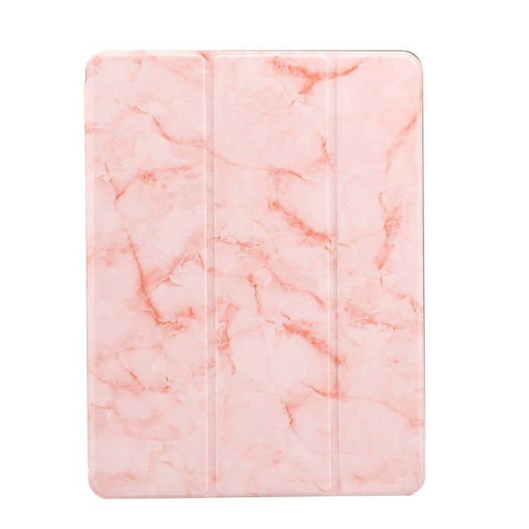 Marble Texture Pattern Horizontal Flip Case for iPad 9.7 (2018) , with Three-folding Holder & Pen Slots