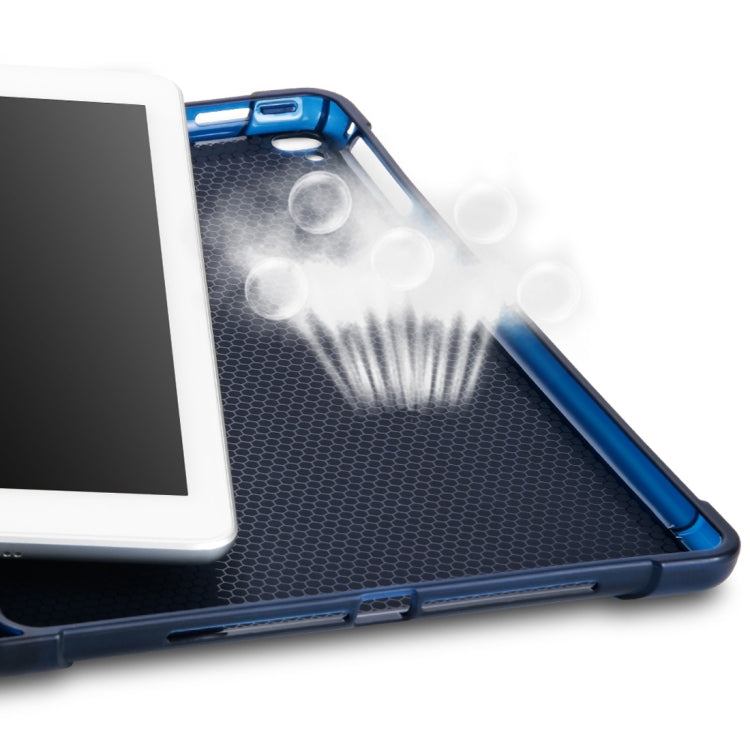 Litchi Texture Flip Leather Case for iPad 9.7(2017) / 9.7(2018)/ Air2 / Air, with Three-folding Holder & Pen Slots