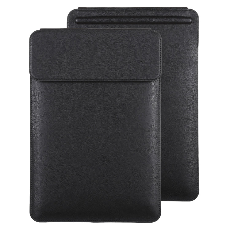Litchi Texture Vertical Flip PU Leather Sleeve Case for iPad Pro 9.7 inch - iPad Pro 10.5 inch(Black)