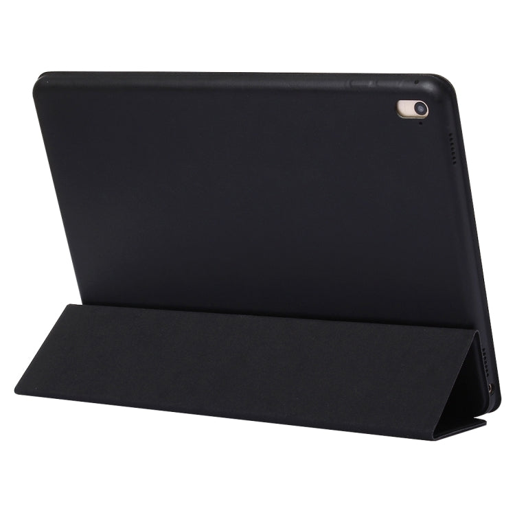 Horizontal Flip Solid Color Leather Case with Three-folding Holder & Wake-up / Sleep Function for iPad Pro 9.7 inch