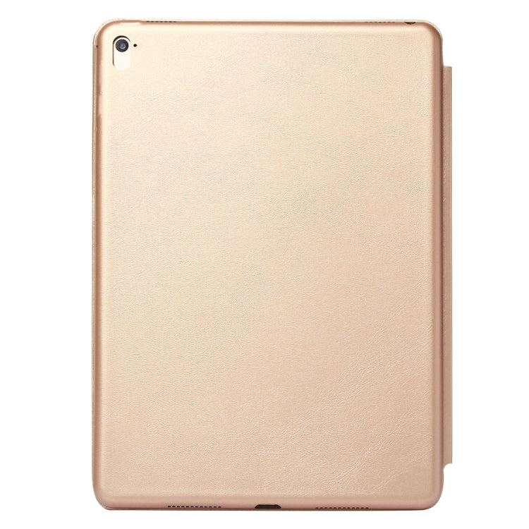 Horizontal Flip Solid Color Leather Case with Three-folding Holder & Wake-up / Sleep Function for iPad Pro 9.7 inch