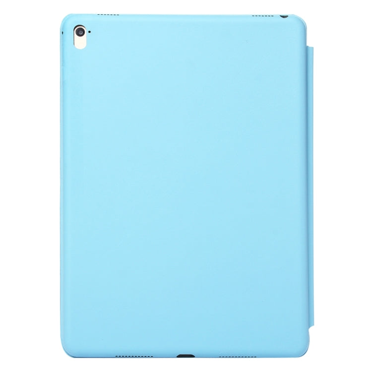 Horizontal Flip Solid Color Leather Case with Three-folding Holder & Wake-up / Sleep Function for iPad Pro 9.7 inch
