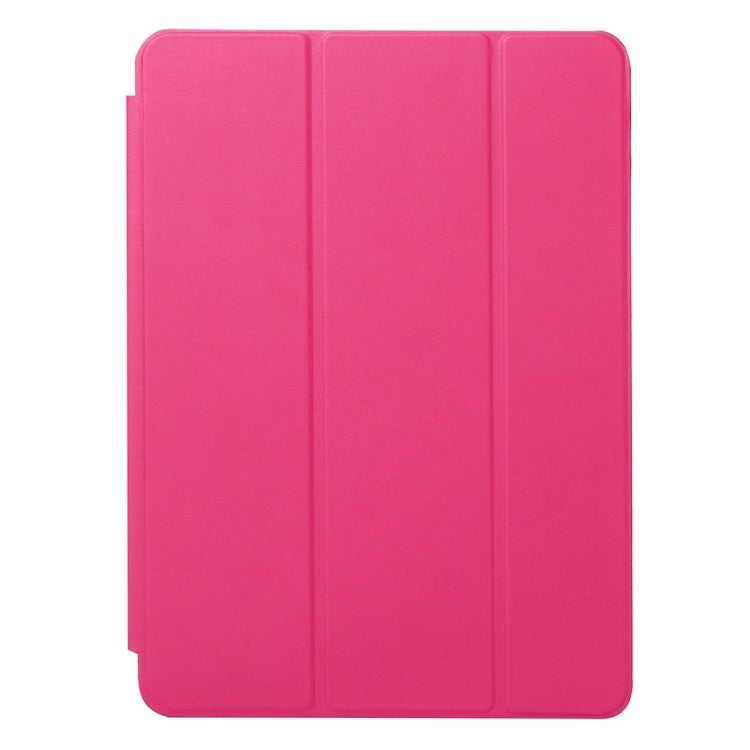 Horizontal Flip Solid Color Leather Case with Three-folding Holder & Wake-up / Sleep Function for iPad Pro 9.7 inch