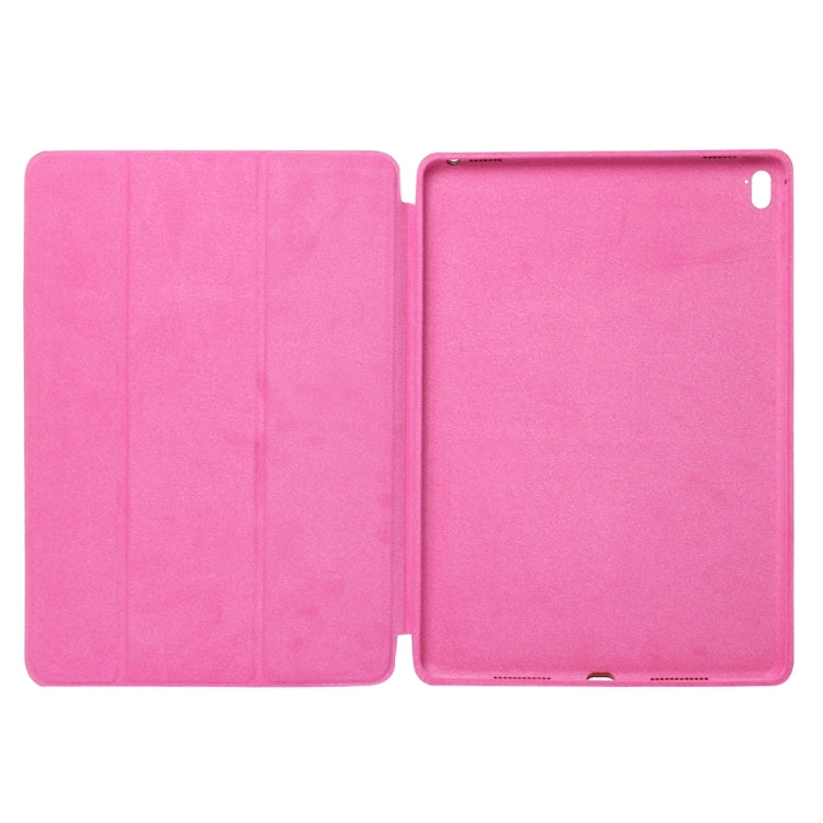 Horizontal Flip Solid Color Leather Case with Three-folding Holder & Wake-up / Sleep Function for iPad Pro 9.7 inch