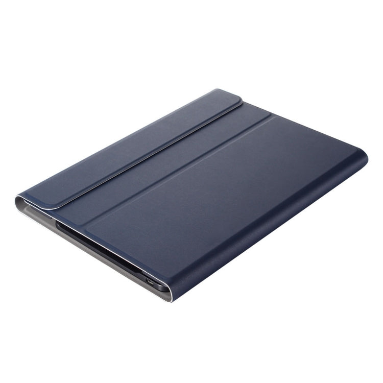 For iPad 9.7 (2018) & iPad Air & Air 2 & iPad Pro 9.7 & New iPad 9.7 inch (2017) Ultra-thin ABS Bluetooth Keyboard Horizontal Flip Leather Tablet Case with Holder