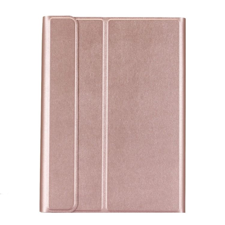 For iPad 9.7 (2018) & iPad Air & Air 2 & iPad Pro 9.7 & New iPad 9.7 inch (2017) Ultra-thin ABS Bluetooth Keyboard Horizontal Flip Leather Tablet Case with Holder