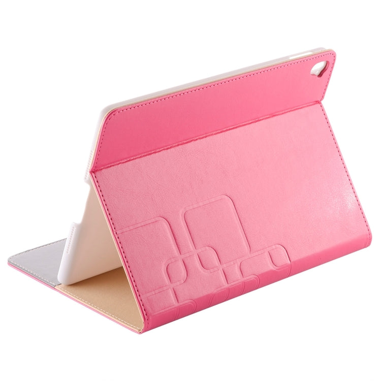 For iPad Pro 9.7 inch Rabbit Pattern Diamond Encrusted Leather Case with Holder & Card Slots