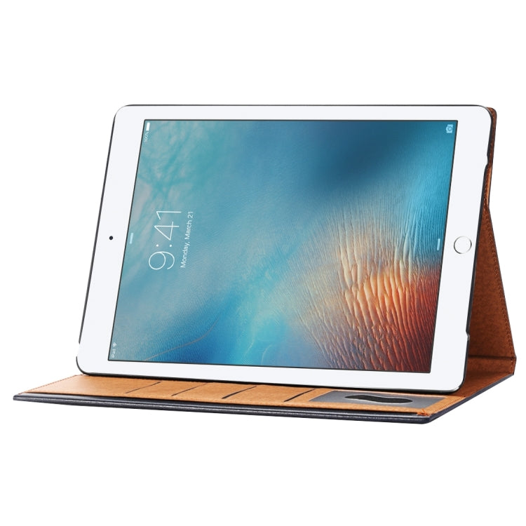 Book Style Horizontal Flip Leather Case with Holder & Card Slots & Wallet for iPad Pro 9.7 inch