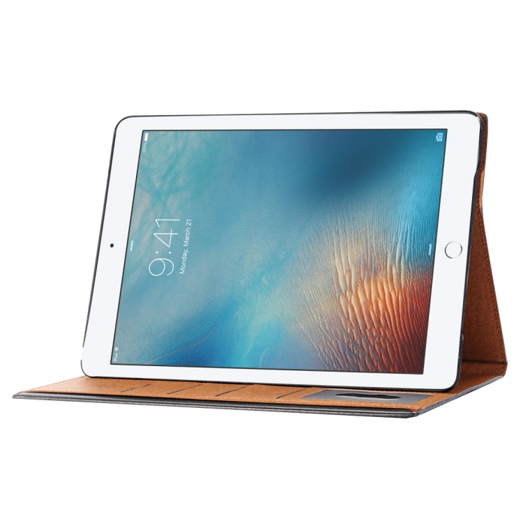 Book Style Horizontal Flip Leather Case with Holder & Card Slots & Wallet for iPad Pro 9.7 inch