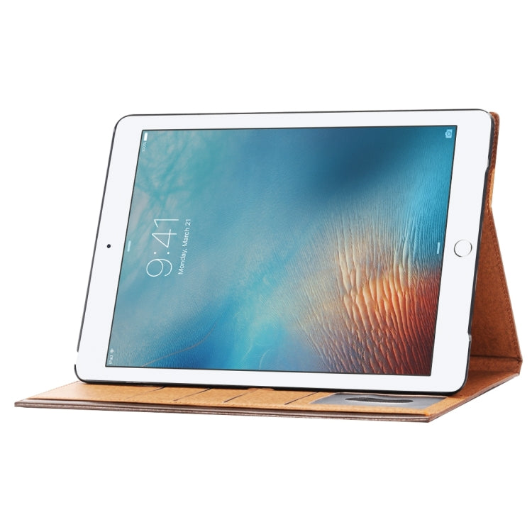 Book Style Horizontal Flip Leather Case with Holder & Card Slots & Wallet for iPad Pro 9.7 inch