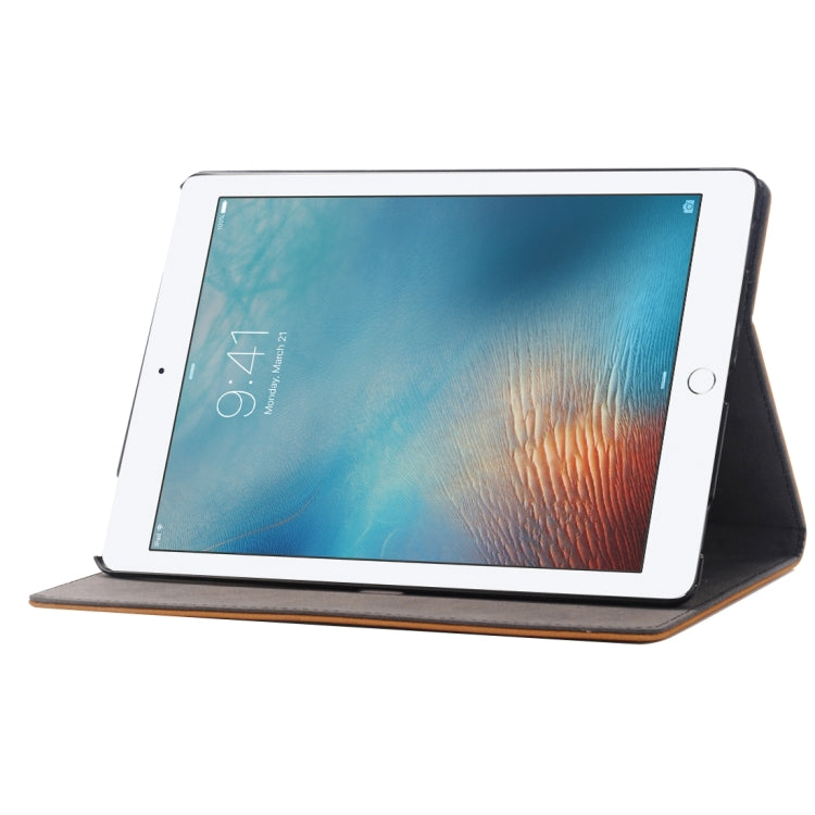 Vintage Style Horizontal Flip Leather Case with Holder for iPad Pro 9.7 inch