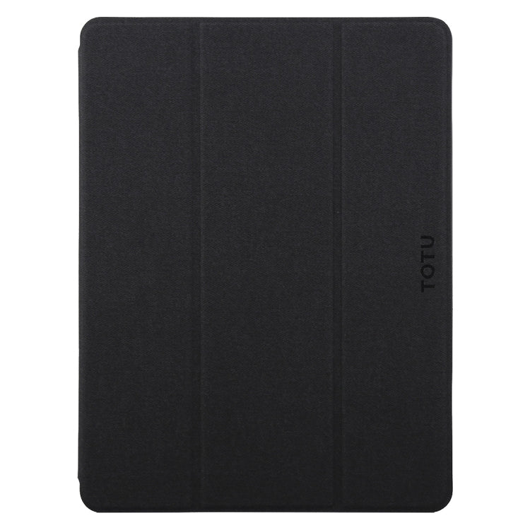 TOTUDESIGN Curtain Series Horizontal Flip Leather Case for iPad Pro 9.7 inch, With Holder & Pen Slot