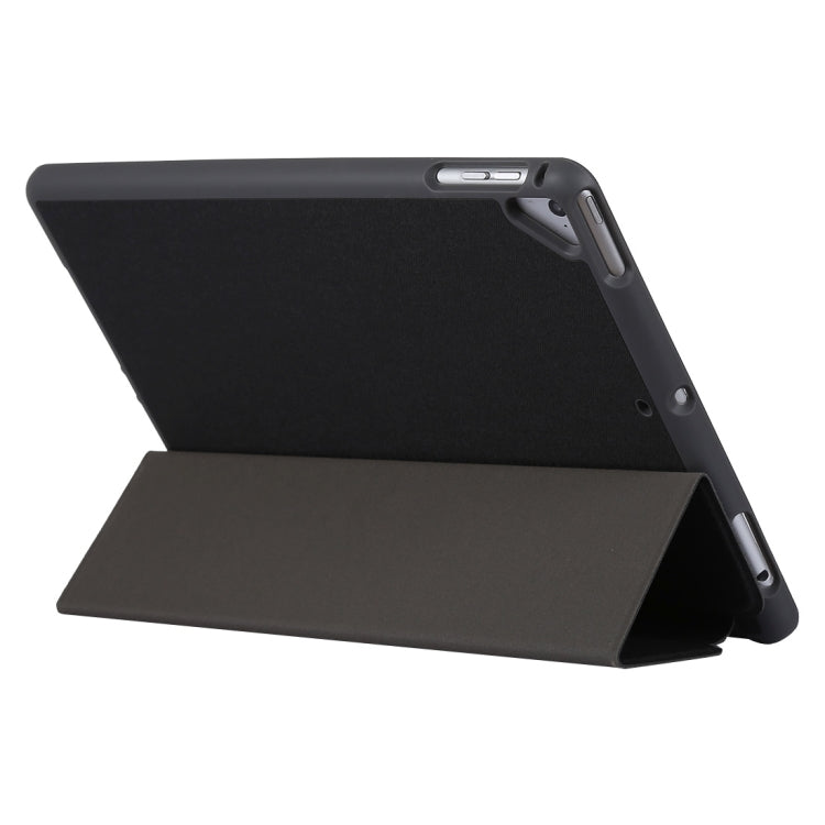 TOTUDESIGN Curtain Series Horizontal Flip Leather Case for iPad Pro 9.7 inch, With Holder & Pen Slot