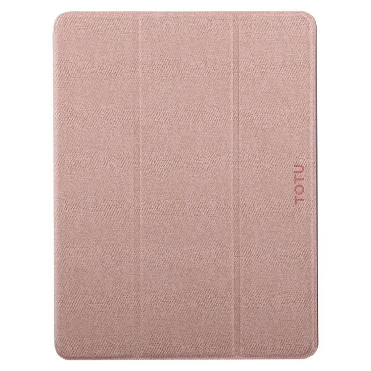 TOTUDESIGN Curtain Series Horizontal Flip Leather Case for iPad Pro 9.7 inch, With Holder & Pen Slot
