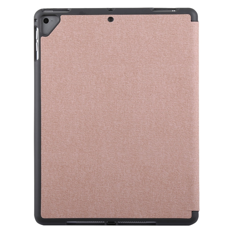 TOTUDESIGN Curtain Series Horizontal Flip Leather Case for iPad Pro 9.7 inch, With Holder & Pen Slot