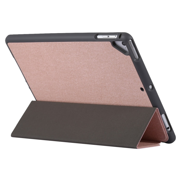 TOTUDESIGN Curtain Series Horizontal Flip Leather Case for iPad Pro 9.7 inch, With Holder & Pen Slot
