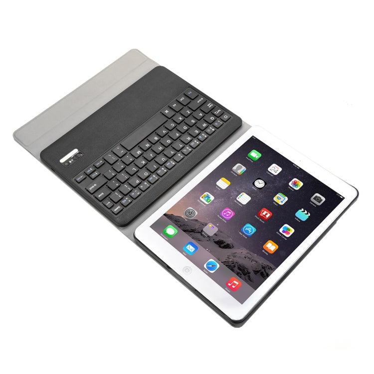 2 in 1 Detachable Bluetooth Keyboard Voltage Leather Tablet Case with Holder & Wake-up / Sleep Function for iPad Pro 9.7 inch(Black)