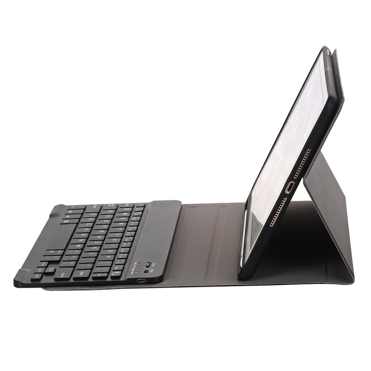 Bluetooth Keyboard + Frosted Texture Horizontal Flip Leather Tablet Case for iPad 9.7 (2018) & iPad 9.7 (2017) & iPad Air, with Holder