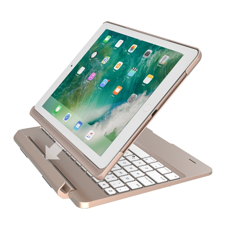 BlueFinger F02 Bluetooth Keyboard with Colorful Backlight, for iPad 9.7 inch (2017) / iPad Pro 9.7 inch / iPad Air 2 / iPad Air