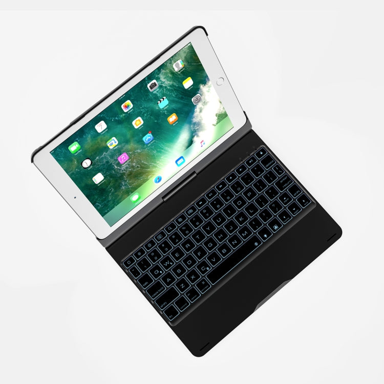 BlueFinger F180 360-Degrees Rotating Bluetooth Keyboard with Colorful Backlight, for iPad 9.7 inch (2017) / iPad Pro 9.7 inch / iPad Air 2 / iPad Air