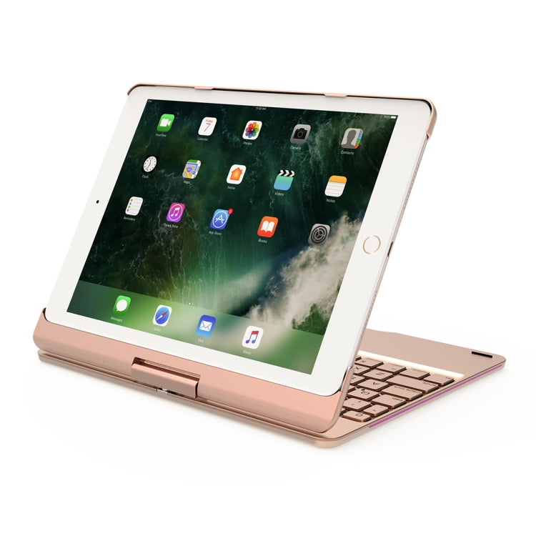 BlueFinger F180 360-Degrees Rotating Bluetooth Keyboard with Colorful Backlight, for iPad 9.7 inch (2017) / iPad Pro 9.7 inch / iPad Air 2 / iPad Air